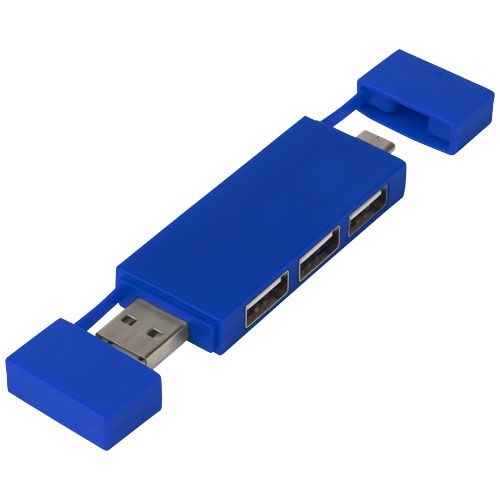 PF124251-3Mulan doppelter USB 2.0-Hub_ royalblau PF124251-3Mulan doppelter USB 2.0-Hub_ royalblau