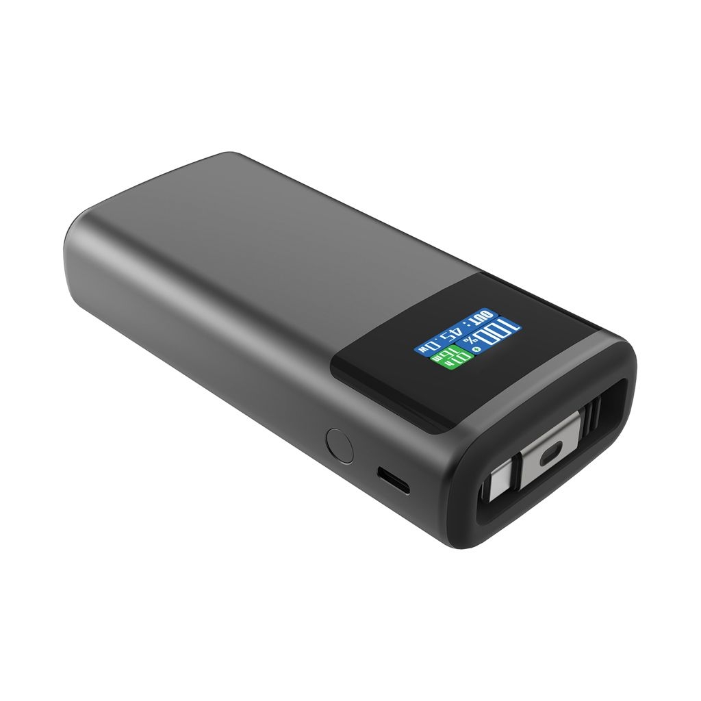 XDP322_79-02Quantum RCS Ultra-Fast 45W 10.000mAh Powerbank mit Display_ grau