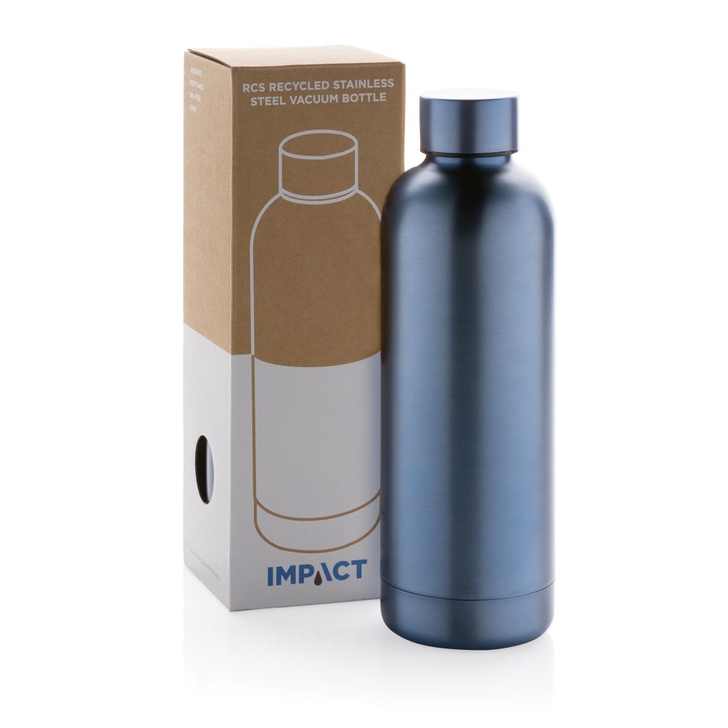 XDP435.70-8Impact Vakuumflasche aus RCS recyceltem Stainless-Steel_ hellblau