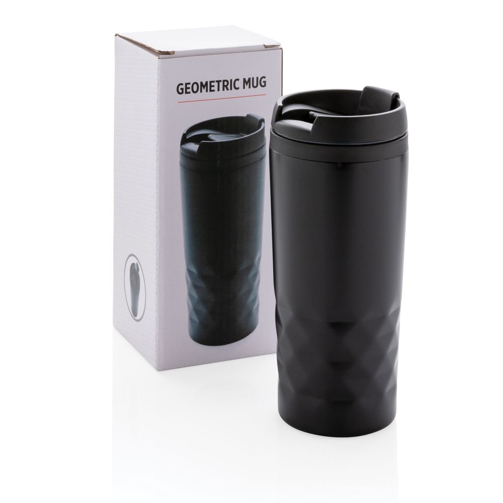 XDP432.36-1Geometrischer Becher_ schwarz
