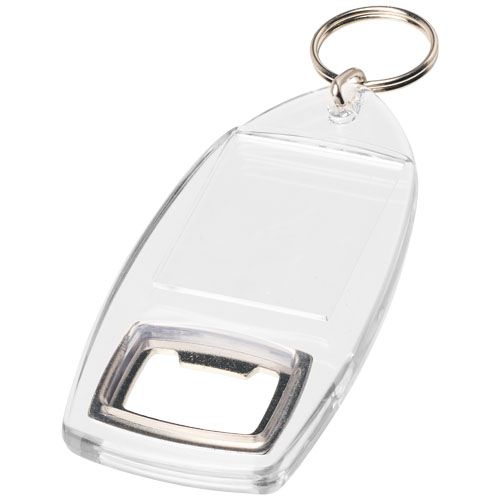 Jibe R1 Flaschenöffner Schlüsselanhänger, transparent klar
