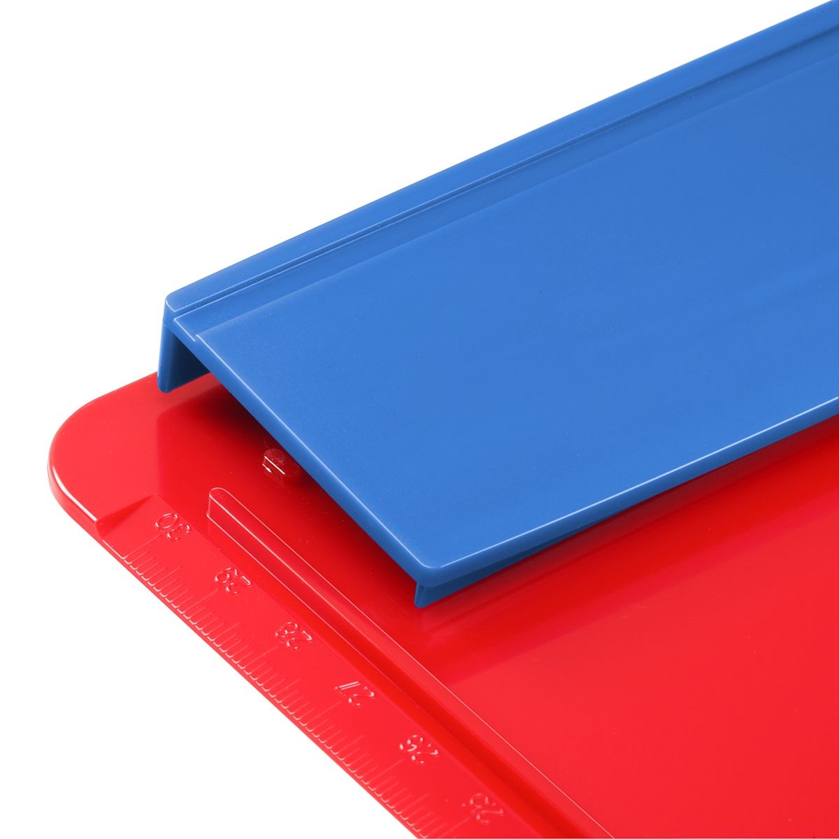 HE7189-1-3Klemmbrett DIN A4 _Beta_ rot_ blau