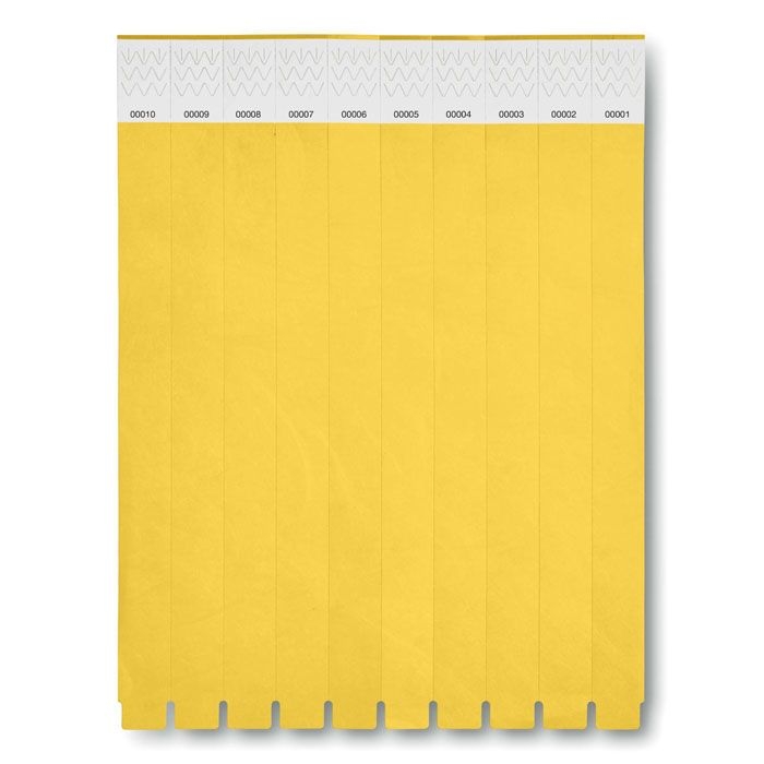 MO8942-08Tyvek Tyvek® Event Armband_ Gelb MO8942-08Tyvek Tyvek® Event Armband_ Gelb