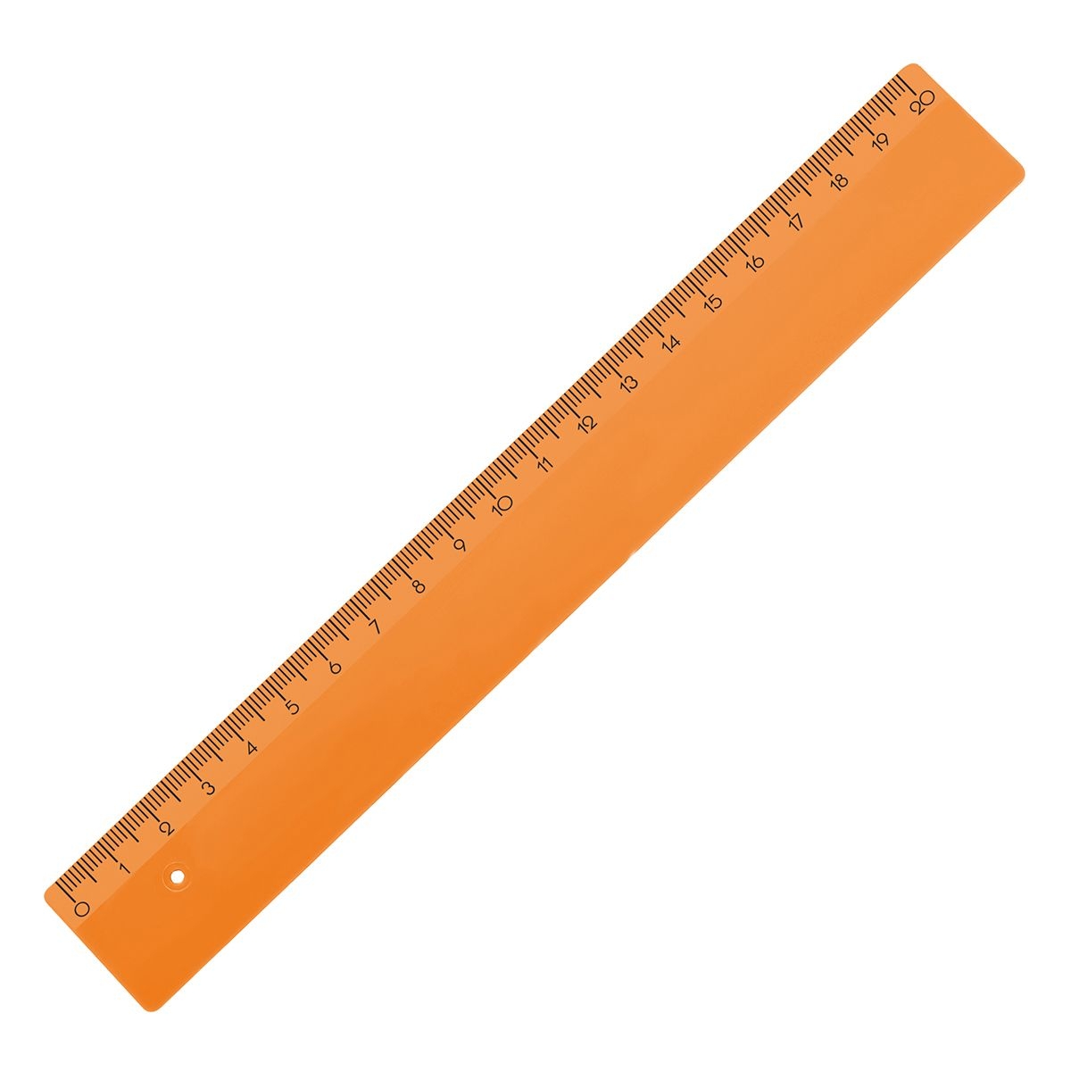 HE7016-5Werbeartikel Lineal 20 cm_ orange HE7016-5Werbeartikel Lineal 20 cm_ orange