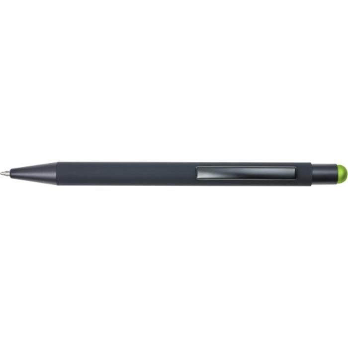 GI8477-19Kugelschreiber aus Aluminium Formentera_ Limettengruen