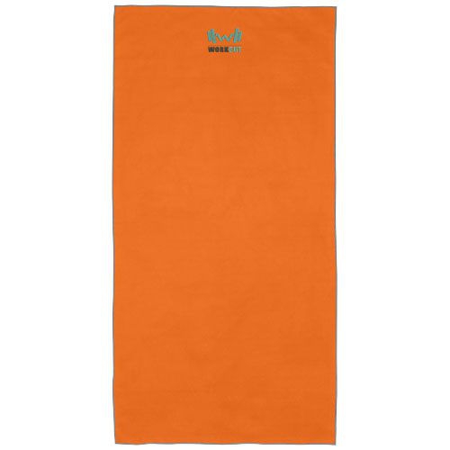 Pieter ultraleichtes und schnell trocknendes GRS Handtuch 50 × 100 cm, orange