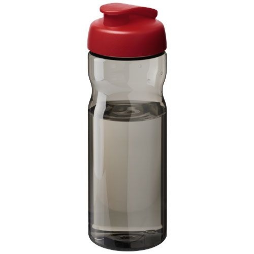 PF210436-3H2O Active® Base Tritan™ 650 ml Sportflasche mit Klappdeckel_ kohle_rot PF210436-3H2O Active® Base Tritan™ 650 ml Sportflasche mit Klappdeckel_ kohle_rot