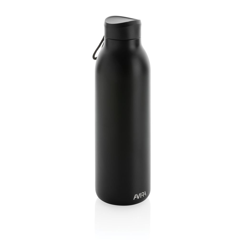 XDP438.00-1Avira Avior RCS recycelte Stainless-Steel Flasche 500ml_ schwarz