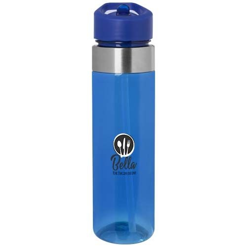 PF100824-3Dylan 650 ml Tritan Flasche mit Ausgussdeckel_ blau