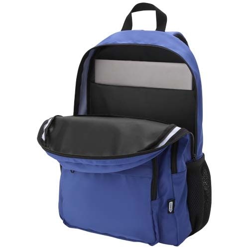 PF130086-2Trend Plus 15_ Laptop-Rucksack aus recyceltem GRS-Material 20 L_ royalblau