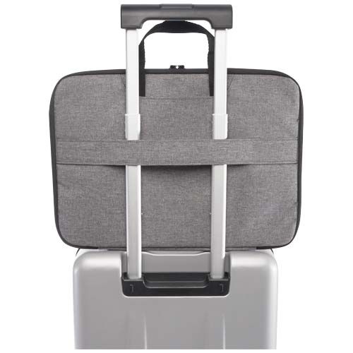 PF130085-1Libra 14” 2-in-1-Laptoptasche aus recyceltem GRS-Material 3 L_ heather grau