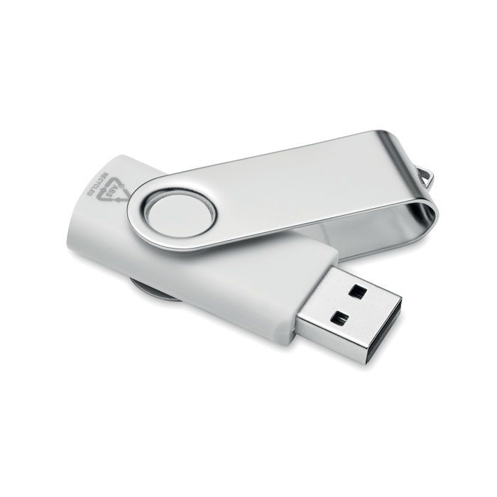 MO2080-06-16GTechmate Rabs USB 16G recycelter ABS_ weiss_ 16 GB
