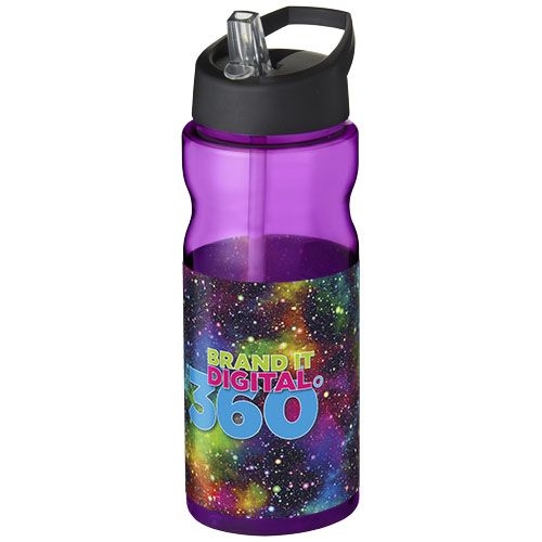 PF210049-7H2O Active® Base 650 ml Sportflasche mit Ausgussdeckel_ lila_schwarz