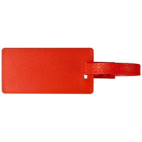 PF210191-3River Gepaeckanhaenger mit Fenster aus recyceltem Material_ rot