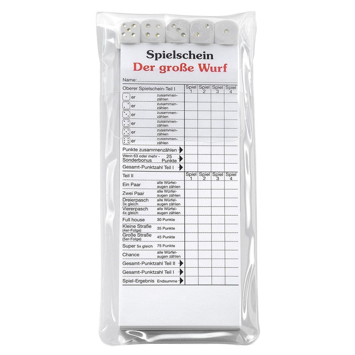 EL03226Wuerfelspiel _Der grosse Wurf_ im Etui