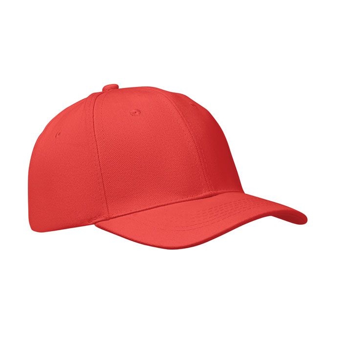 MO1464-05Buffalo 6-Panel-Baseball-Cap_ rot