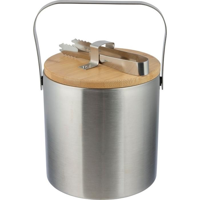 GI1204135-32Doppelwandiger Eiskuebel aus Edelstahl Fenwick_ silber