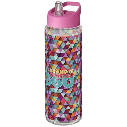 PF210096-13H2O Active® Vibe 850 ml Sportflasche mit Ausgussdeckel_ transparent_rosa
