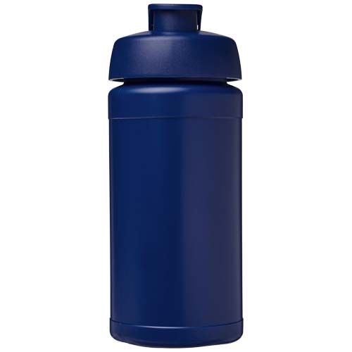 PF210289-3Baseline Rise 500 ml Sportflasche mit Klappdeckel_ blau_blau