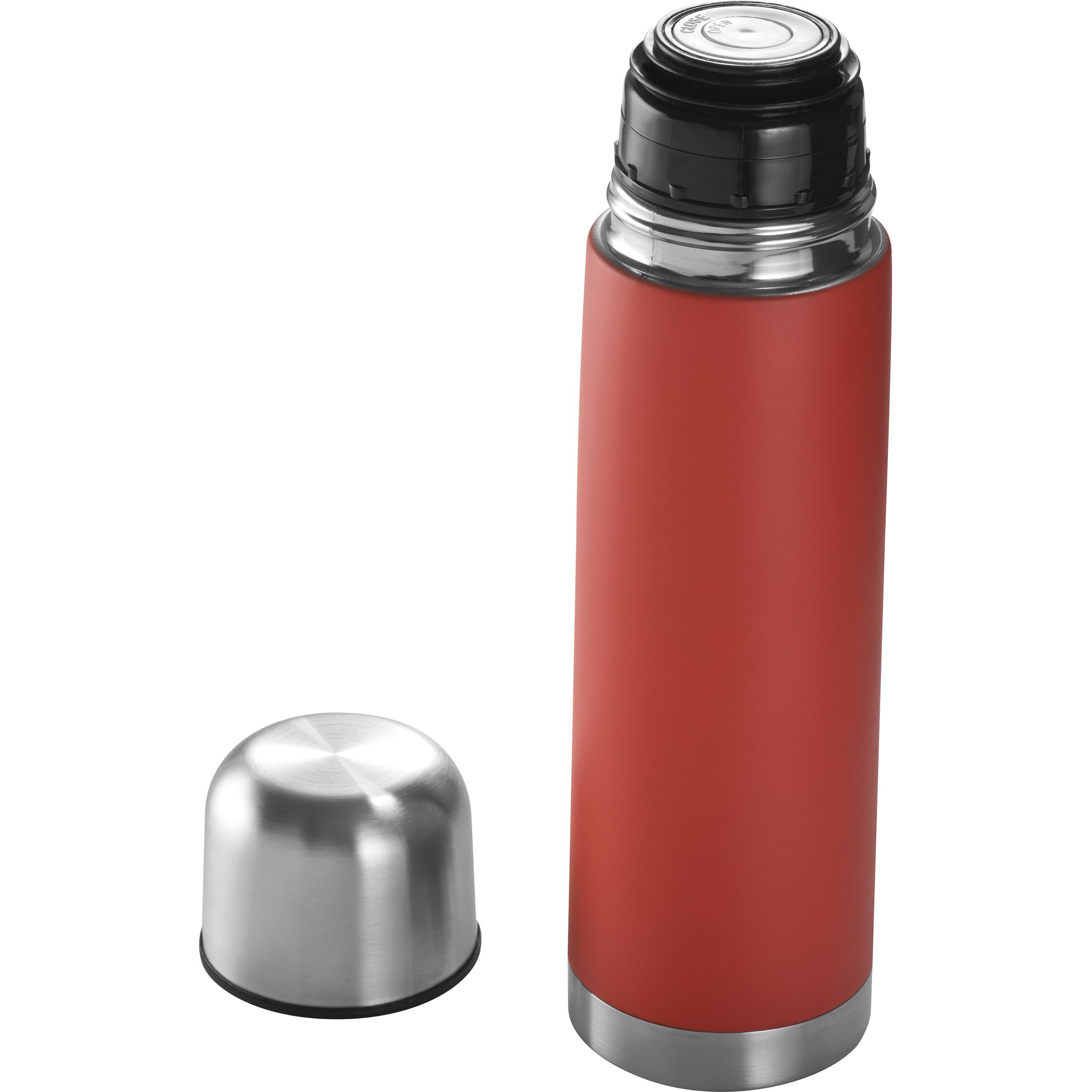 MA65420-05Vakuum Isolierkanne aus Edelstahl_ 500ml_ rot