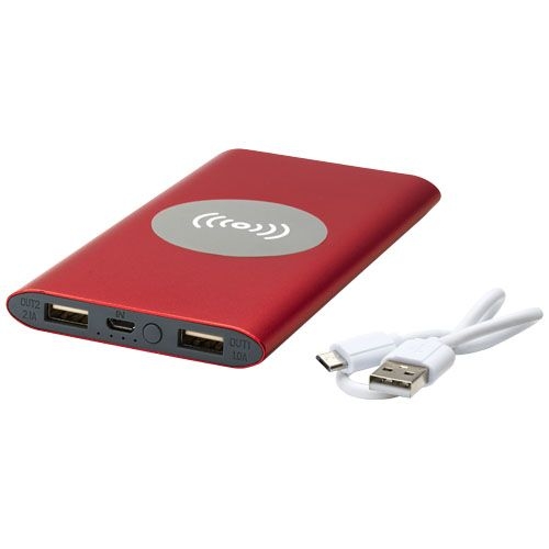 PF124173-1Juice 8000 mAh kabellose Powerbank_ rot
