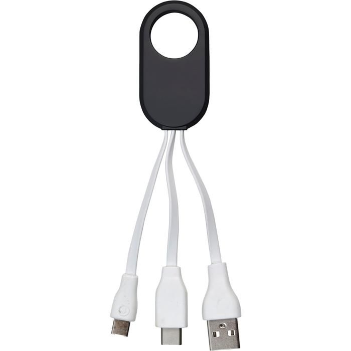 GI8450-01Ladekabelset aus Kunststoff Pilar_ schwarz