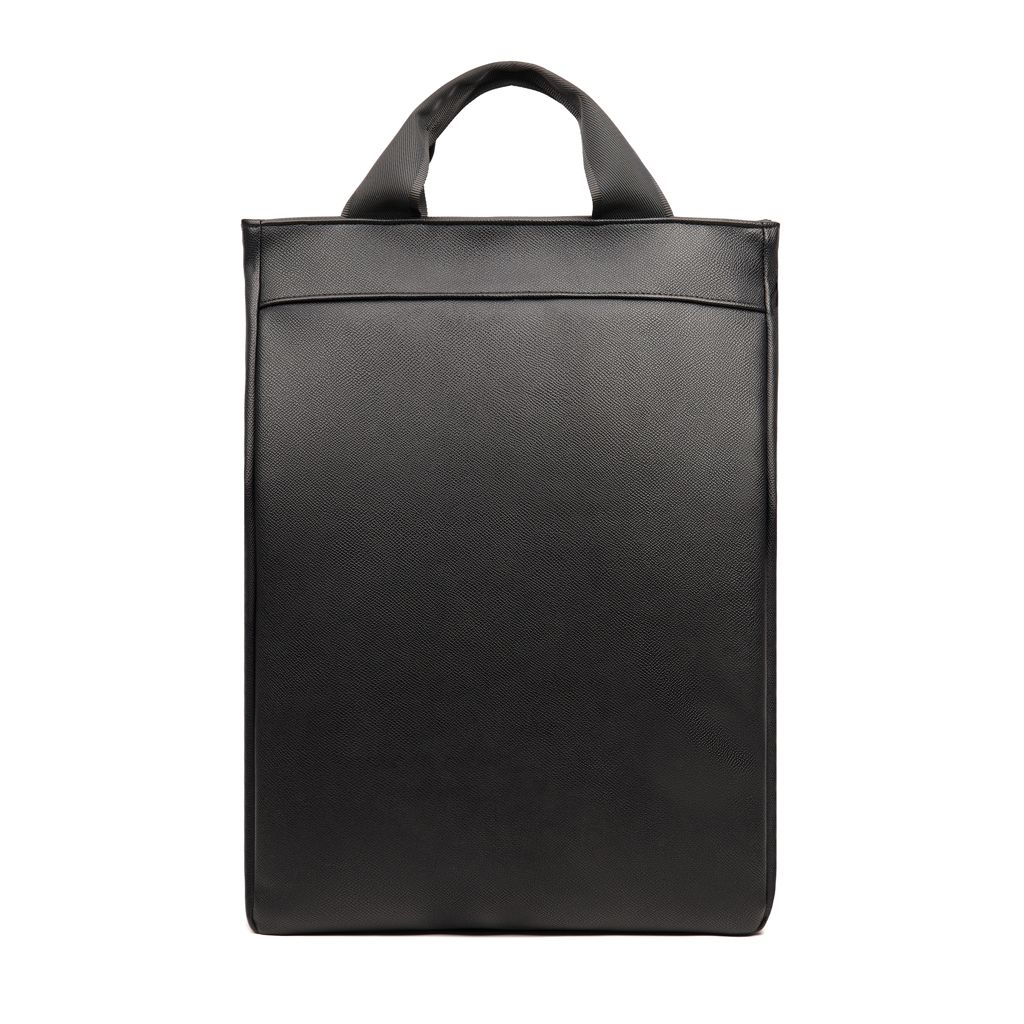 XDV7030-01VINGA Bermond Rucksack aus RCS recyceltem PU_ schwarz