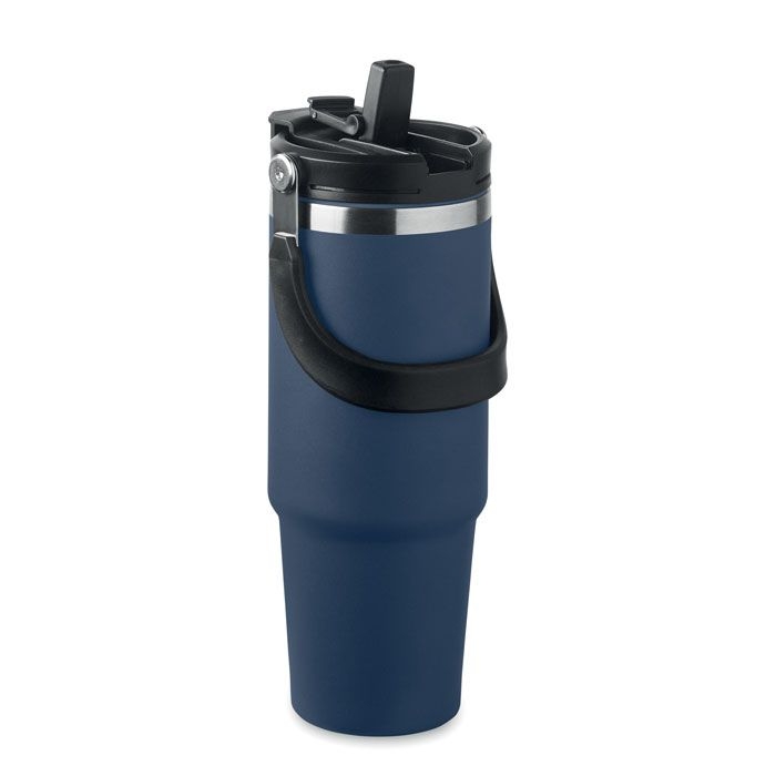 MO2561-85Suma Hand Doppelwandiger Becher 850 ml_ marineblau