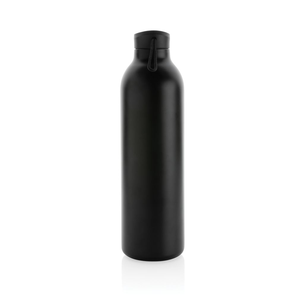 XDP438.01-1Avira Avior RCS recycelte Stainless-Steel Flasche 1L_ schwarz