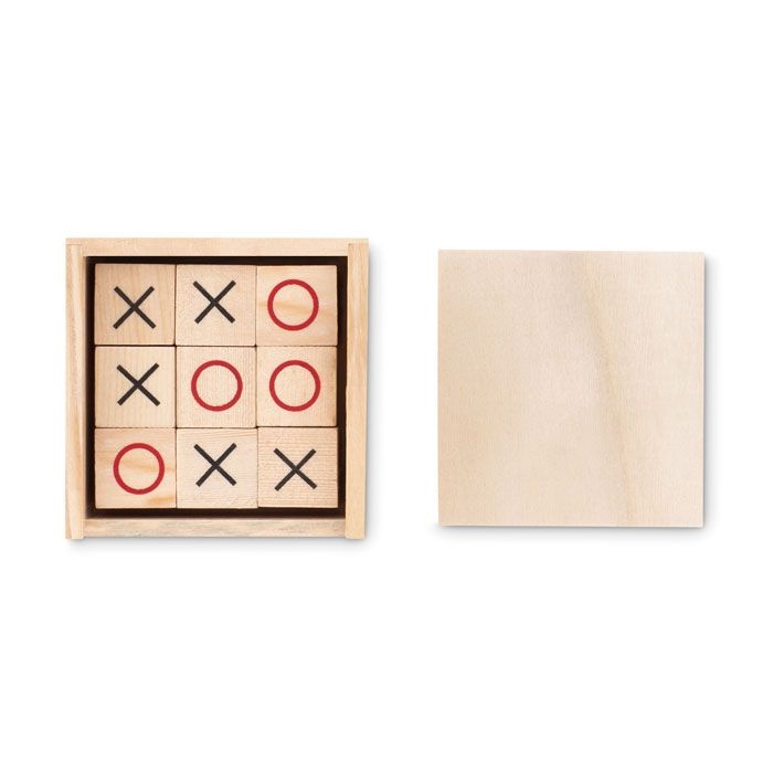 MO9493-40Tic Tac Toe Tic-Tac-Toe Spiel_ Holz
