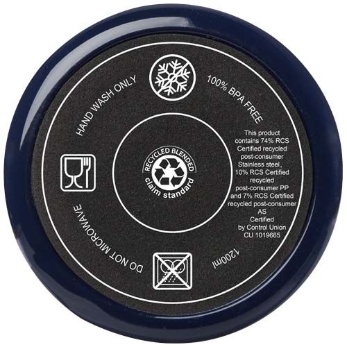 PF100801-3Melbourne 1200 ml RCS-zertifizierter Isolierbecher mit Strohhalm_ navy