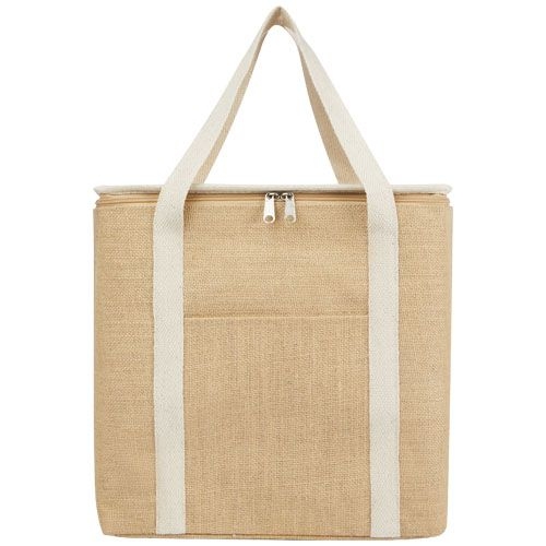PF120676-1Juta 300 g_m² Jute Kuehltragetasche 19 L_ natur_weiss
