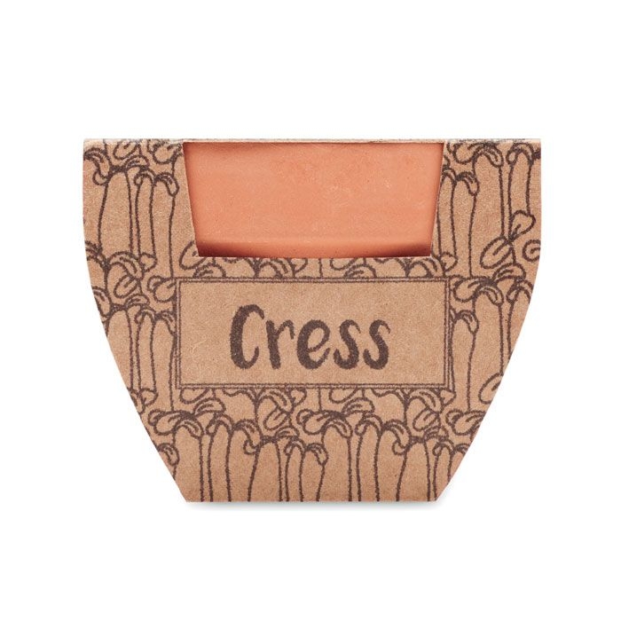 MO2219-40Cress Pot Terrakotta-Topf Kresse_ holz