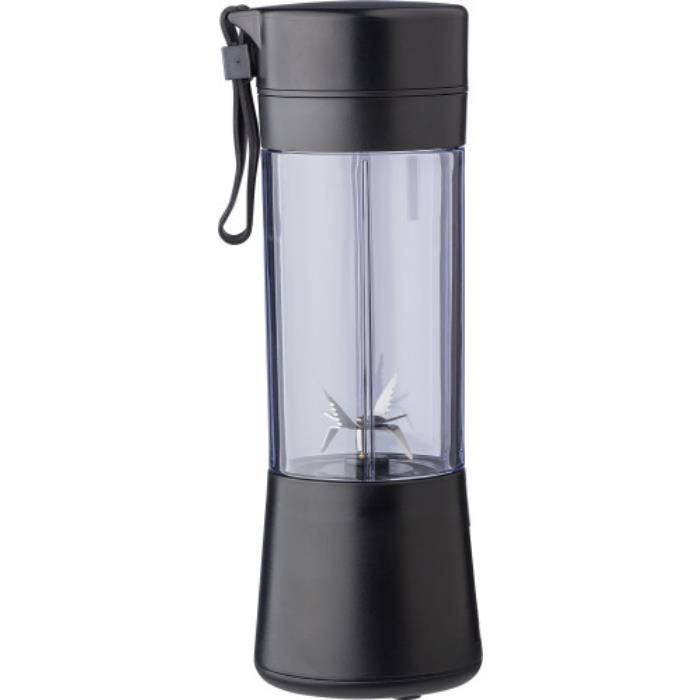 GI8248-01Akkubetriebener Smoothie-Mixer aus ABS- und PC-Kunststoff Santosh_ Schwarz
