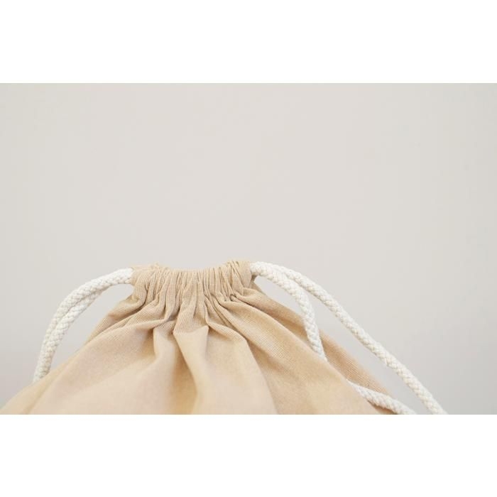 GI1039470-02Kordelzugtasche aus recycelter Baumwolle _120 gr_m2_ Joy_ weiss