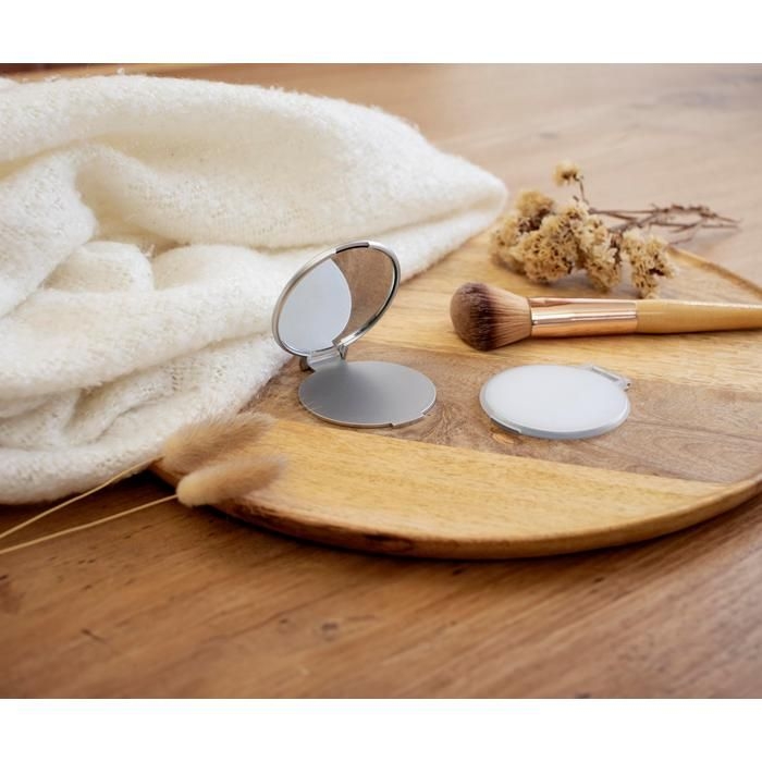 GI1658-17Kosmetikspiegel aus Kunststoff Joyce_ rosa