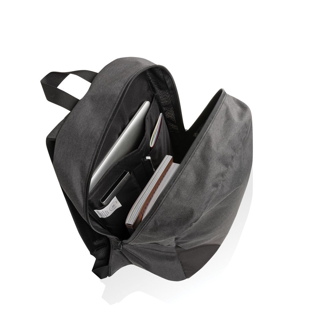 XDP763.25-1Kazu AWARE™ 15_6_ RPET Laptop-Rucksack_ schwarz