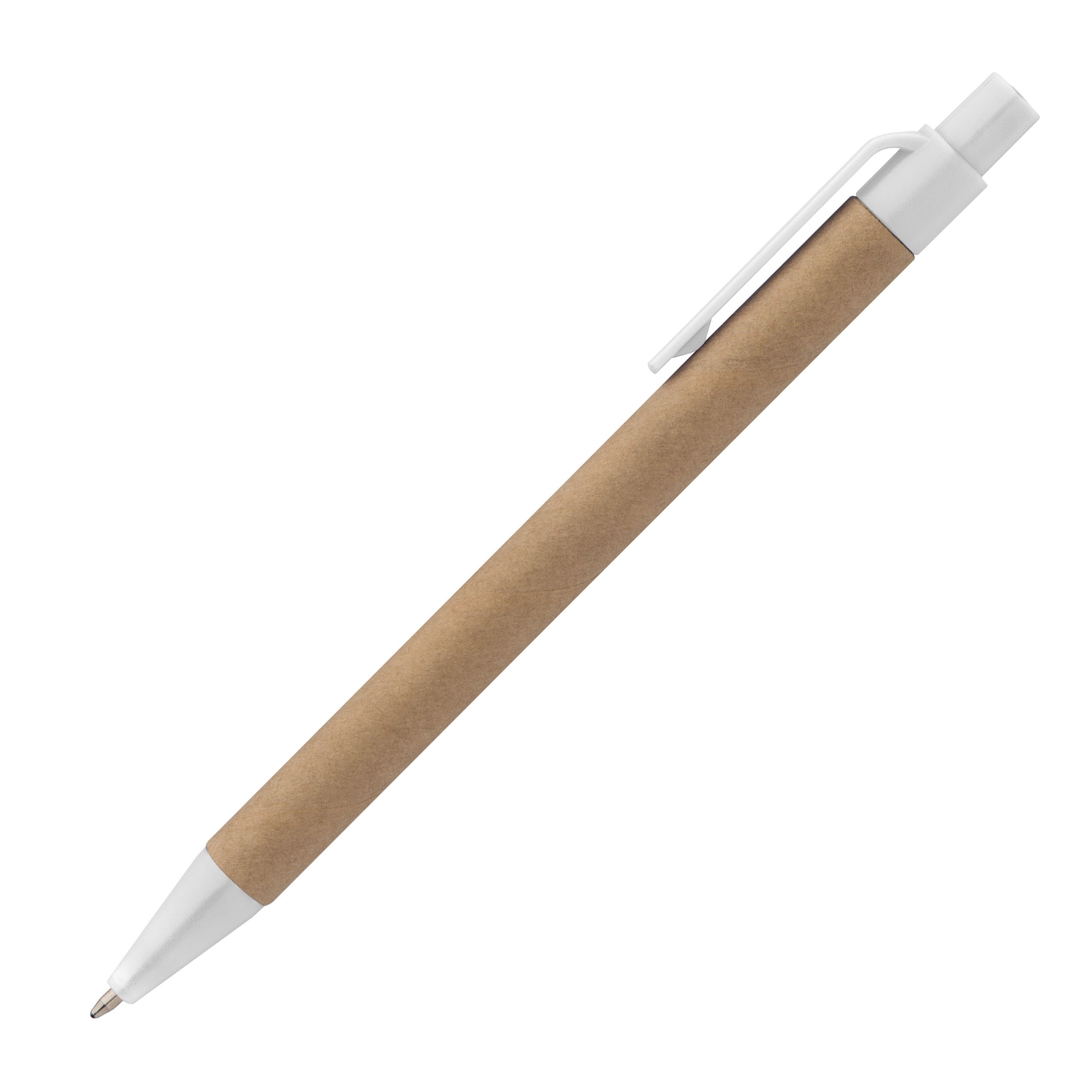 MA10397-06Kugelschreiber aus recyceltem Papier_ weiss