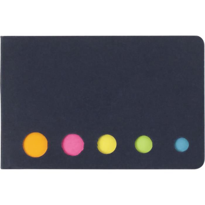 GI9104-01Haftnotizen aus Karton Dwayne_ Schwarz GI9104-01Haftnotizen aus Karton Dwayne_ Schwarz