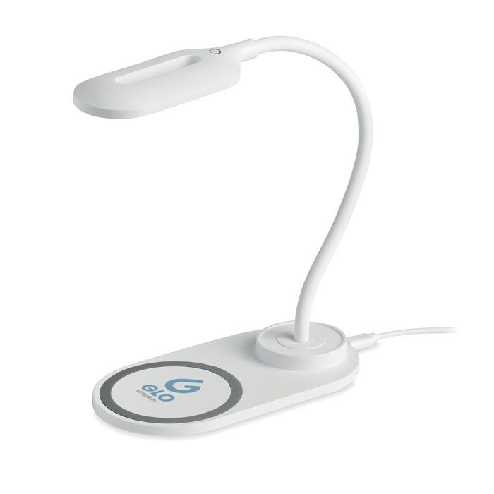 MO6349-06Saturn Tischleuchte und Ladegeraet 10W_ Weiss