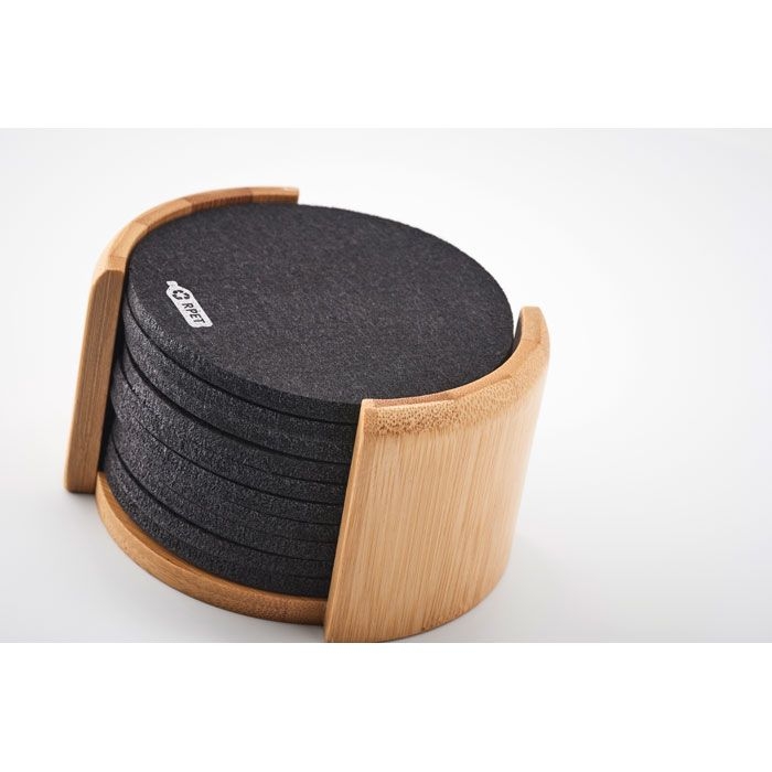 MO6447-40Bahia RPET-Untersetzer-Set_ Holz