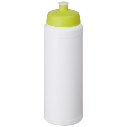 PF210690-5Baseline® Plus 750 ml Flasche mit Sportdeckel_ weiss_limone PF210690-5Baseline® Plus 750 ml Flasche mit Sportdeckel_ weiss_limone