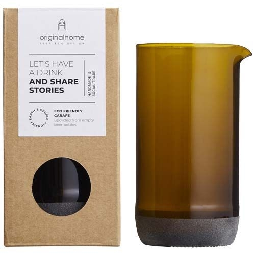 PF113407-1Originalhome 430 ml Wasserkaraffe_ braun