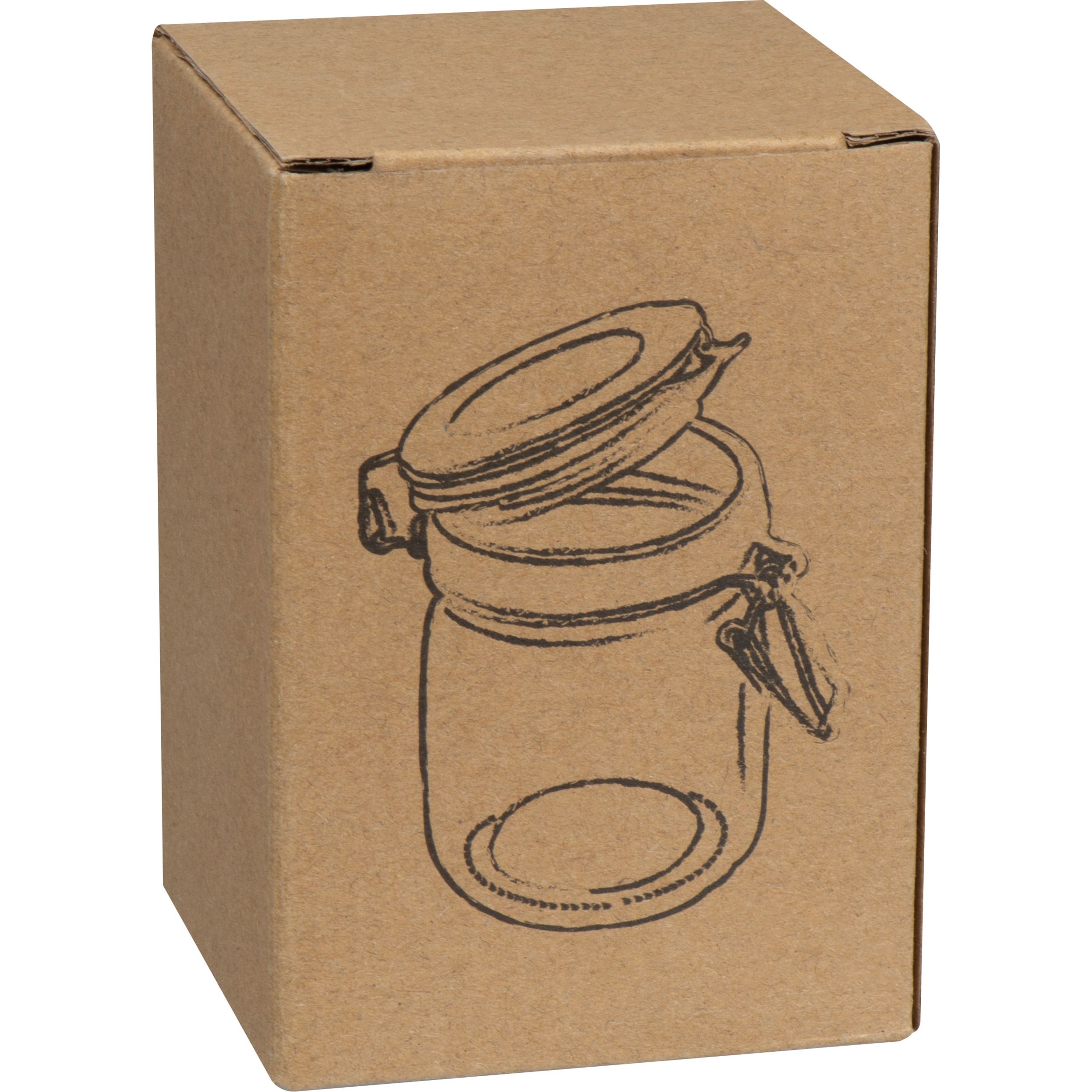 MA82622-66Verschliessbares Aufbewahrungsglas_ 150ml FABIO_ transparent