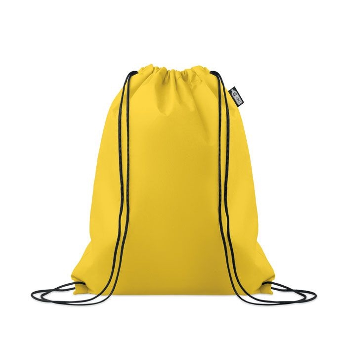MO2809-08Daffy Rpet Beutel mit Kordelzug Non Woven_ gelb