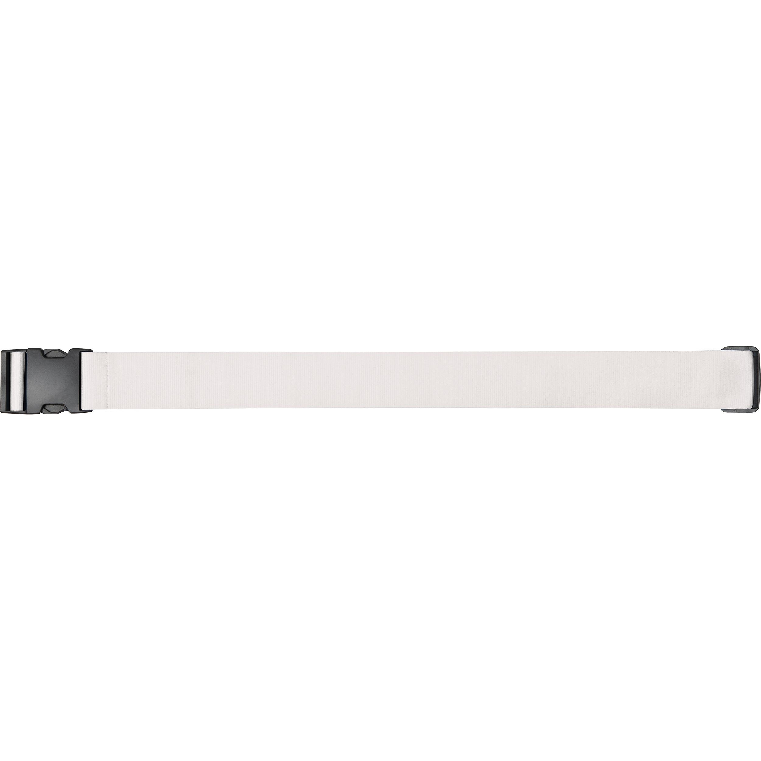 MA91344-06Verstellbares Kofferband aus Polyester_ weiss