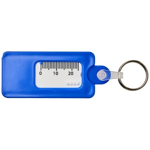 PF210190-2Kym Reifenprofilmesser Schluesselanhaenger aus recyceltem Material_ blau