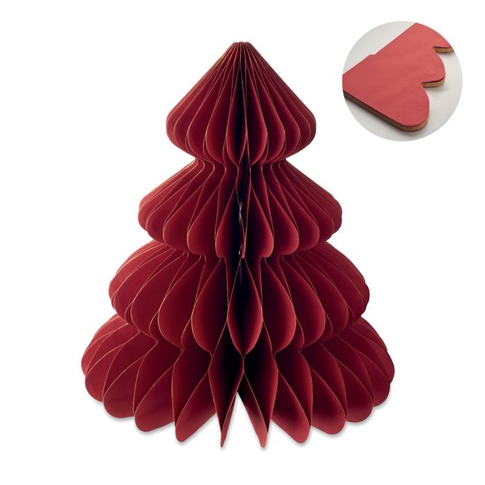 CX1578-05Harmobig Weihnachtsbaum Papier_ rot