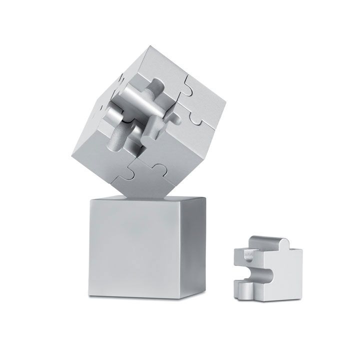AR1810-16Kubzle 3D-Puzzle_ Mattsilber