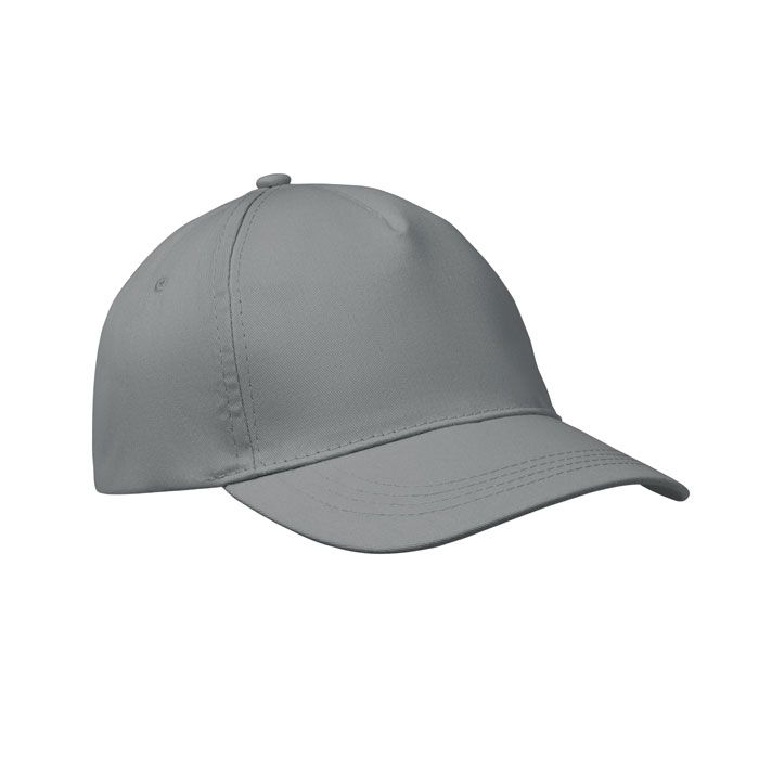 MO1447-07Buzz 5-Panel-Baseball-Cap_ grau